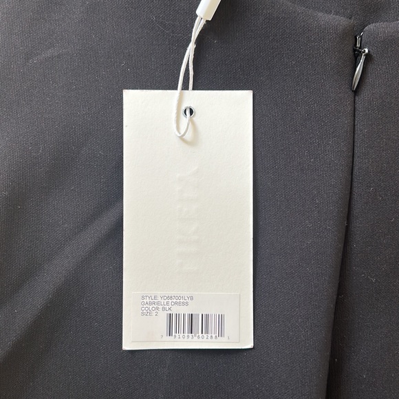 Likely Gabrielle Black Dress size 2 with tags - Picture 3 of 4